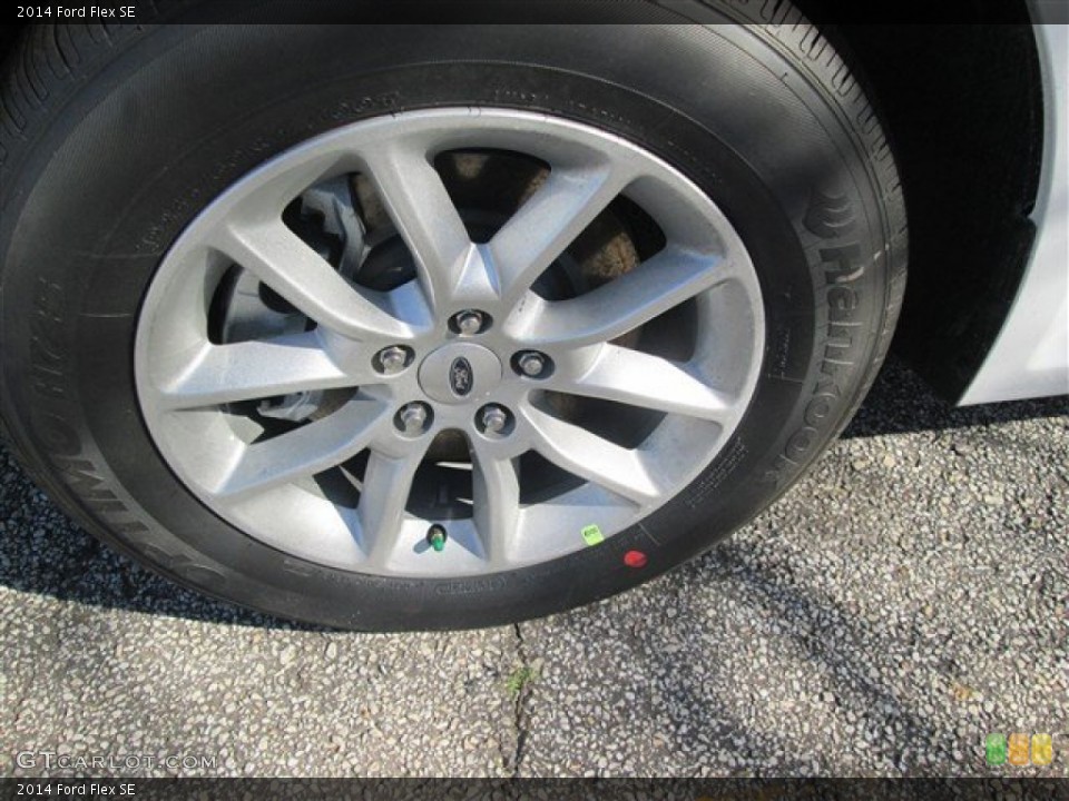 2014 Ford Flex SE Wheel and Tire Photo #91601373