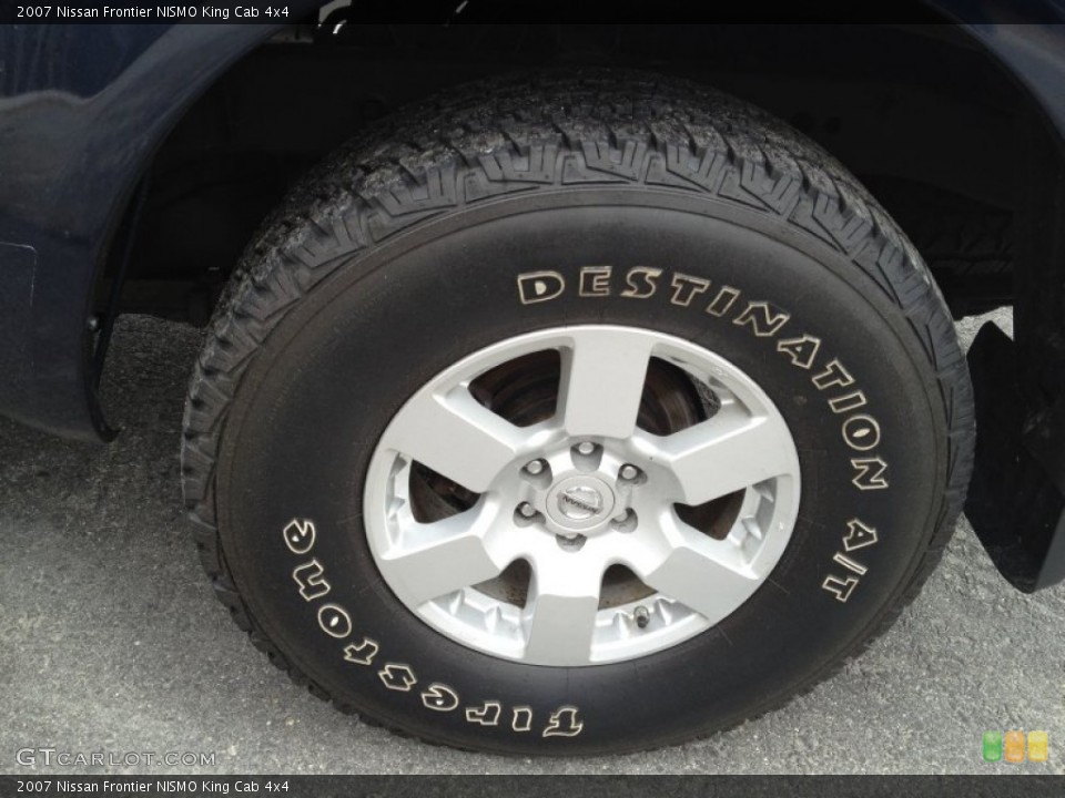 2007 Nissan Frontier NISMO King Cab 4x4 Wheel and Tire Photo #91608630