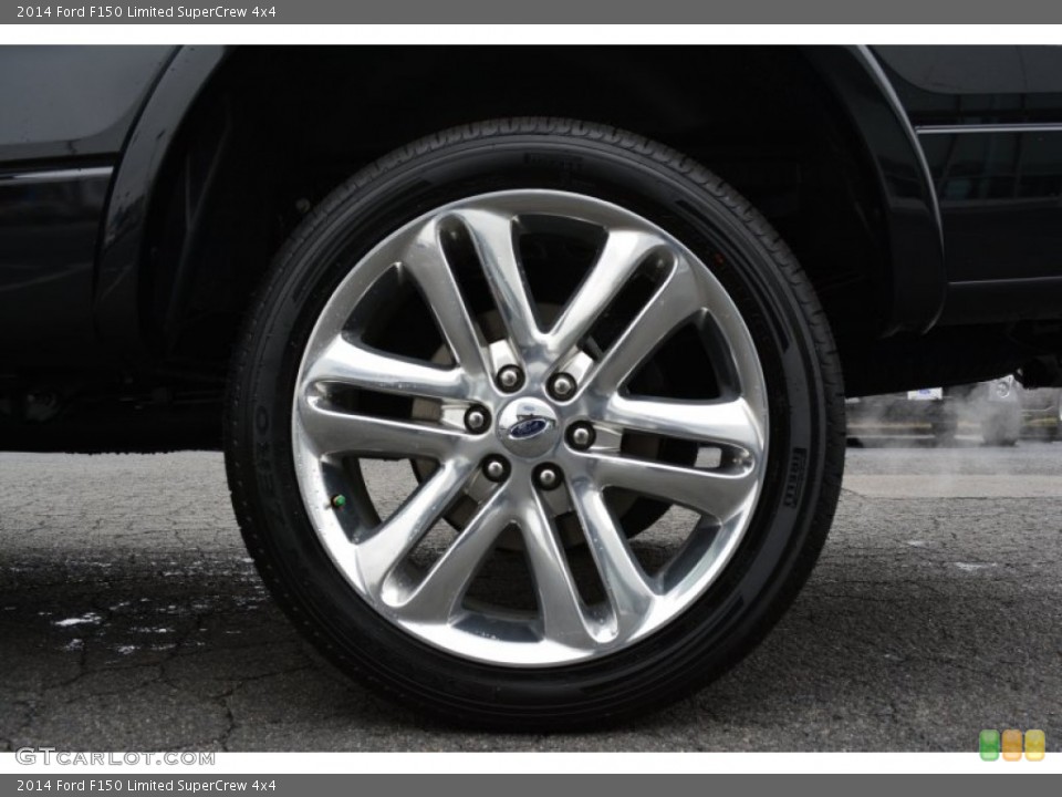 2014 Ford F150 Limited SuperCrew 4x4 Wheel and Tire Photo #91618311