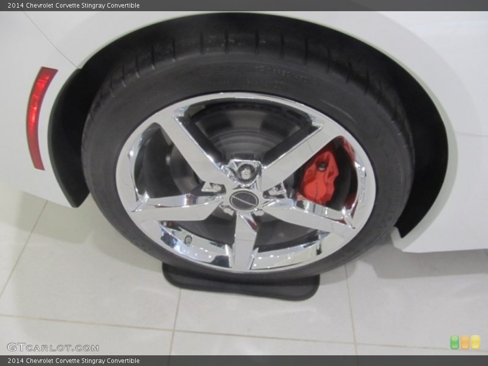 2014 Chevrolet Corvette Stingray Convertible Wheel and Tire Photo #91622166