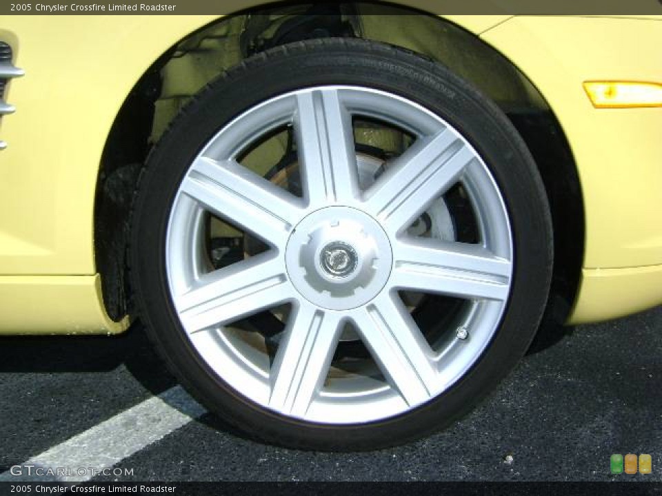 2005 Chrysler Crossfire Limited Roadster Wheel and Tire Photo #916239