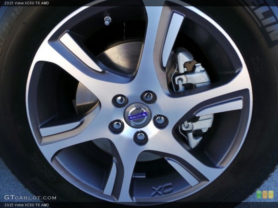 2015 Volvo XC60 T6 AWD Wheel and Tire Photo #91625368