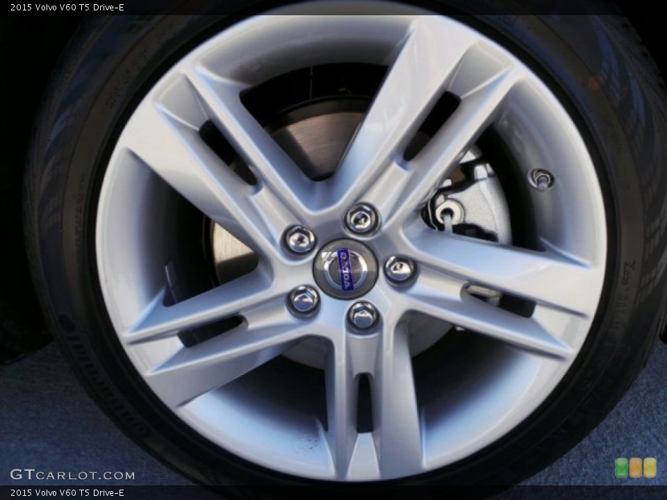 2015 Volvo V60 T5 Drive-E Wheel and Tire Photo #91625997
