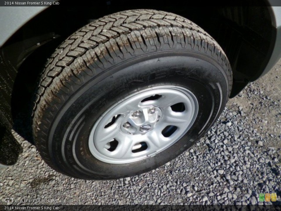 2014 Nissan Frontier S King Cab Wheel and Tire Photo #91636338