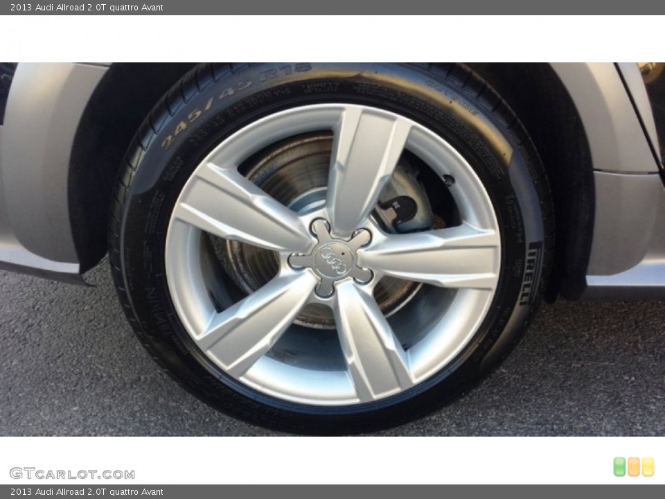 2013 Audi Allroad 2.0T quattro Avant Wheel and Tire Photo #91637817
