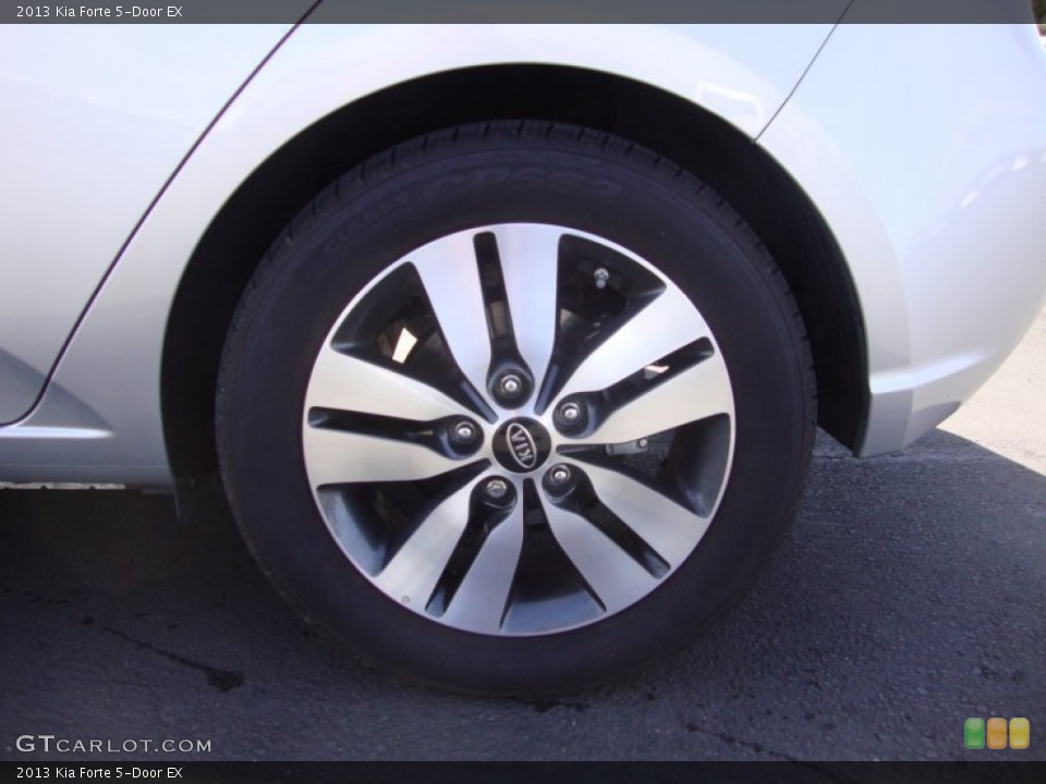 2013 Kia Forte 5-Door EX Wheel and Tire Photo #91641135