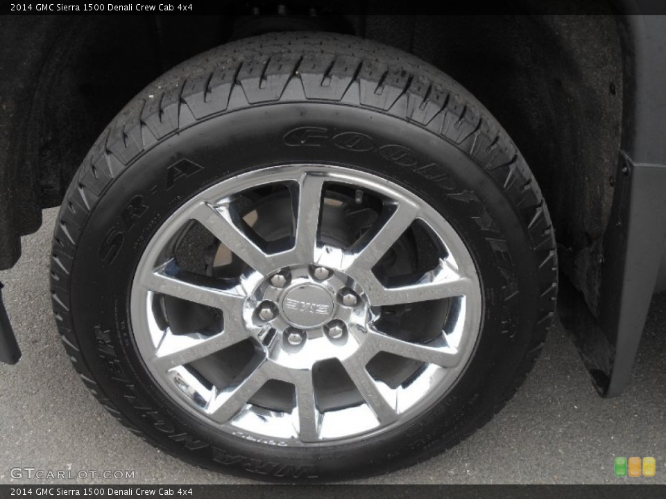 2014 GMC Sierra 1500 Denali Crew Cab 4x4 Wheel and Tire Photo #91649285