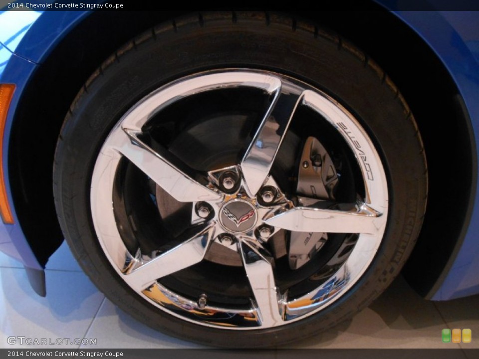 2014 Chevrolet Corvette Stingray Coupe Wheel and Tire Photo #91650134