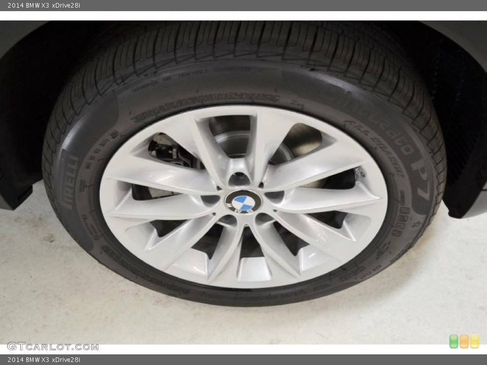 2014 BMW X3 xDrive28i Wheel and Tire Photo #91654064