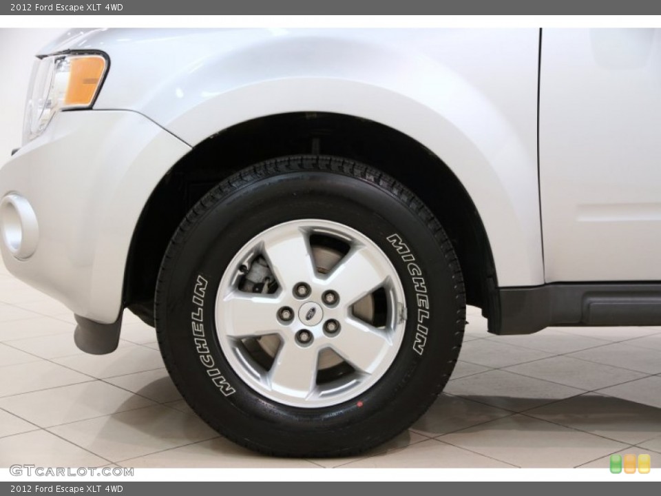 2012 Ford Escape XLT 4WD Wheel and Tire Photo #91662533