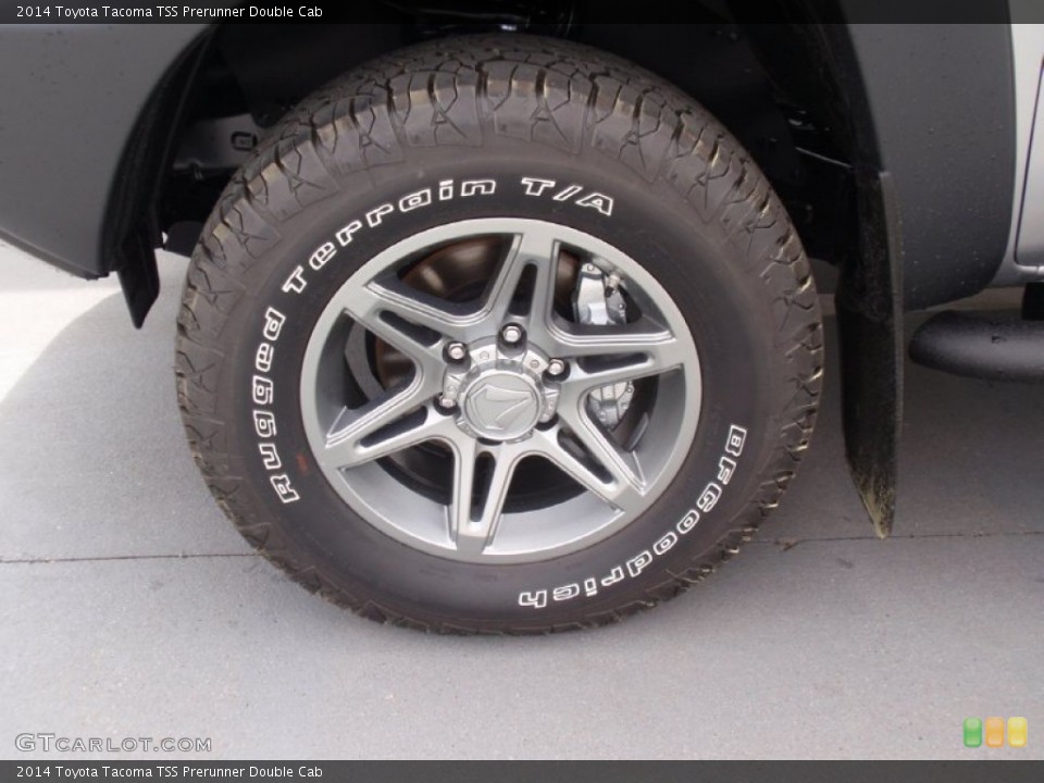 2014 Toyota Tacoma TSS Prerunner Double Cab Wheel and Tire Photo #91663186