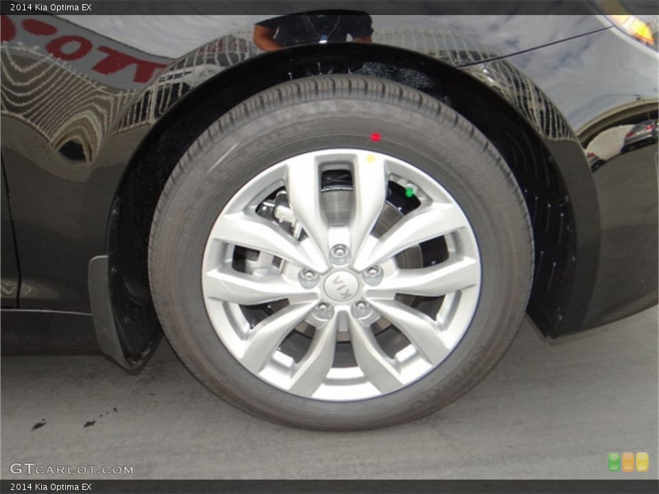 2014 Kia Optima EX Wheel and Tire Photo #91666895