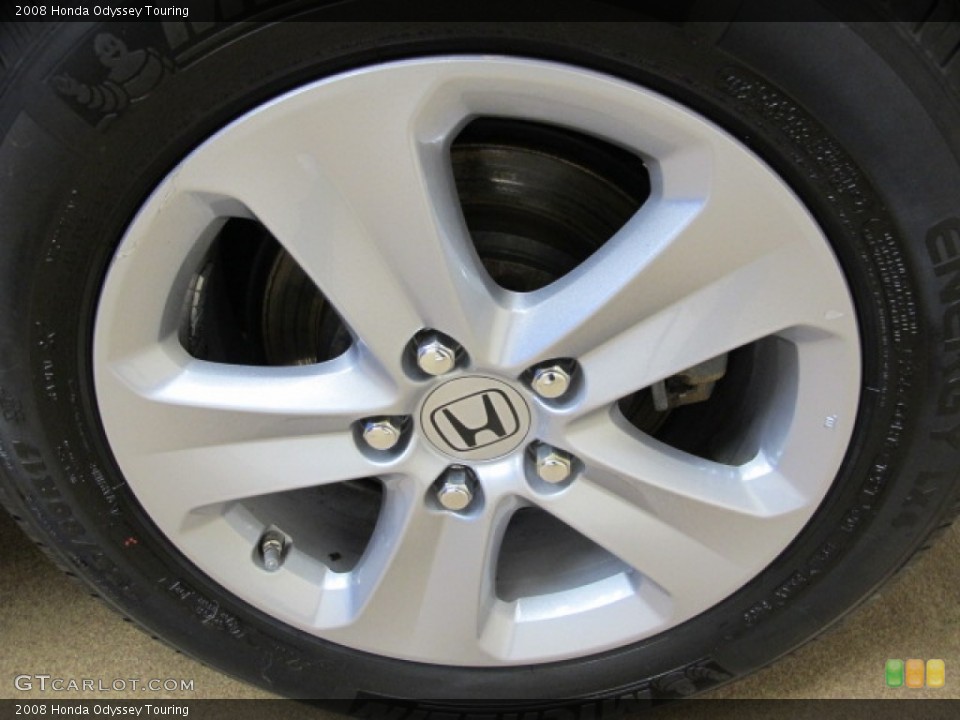 2008 Honda Odyssey Touring Wheel and Tire Photo #91668074