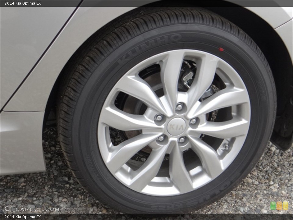 2014 Kia Optima EX Wheel and Tire Photo #91672559