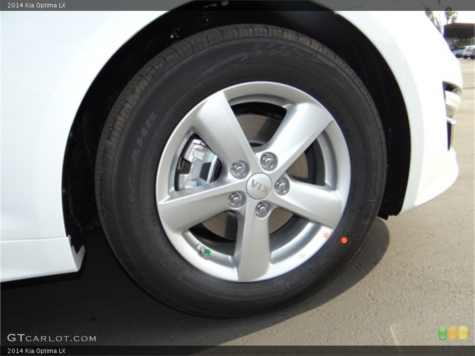 2014 Kia Optima LX Wheel and Tire Photo #91675378