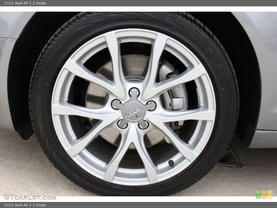 2011 Audi A6 3.2 Sedan Wheel and Tire Photo #91692965
