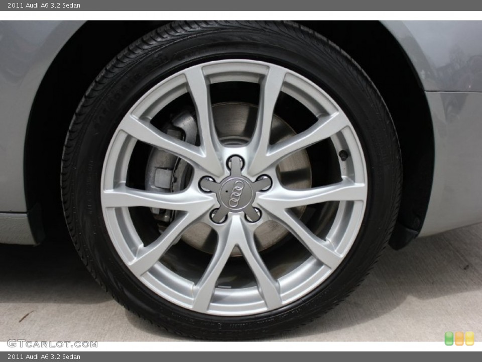 2011 Audi A6 3.2 Sedan Wheel and Tire Photo #91693085