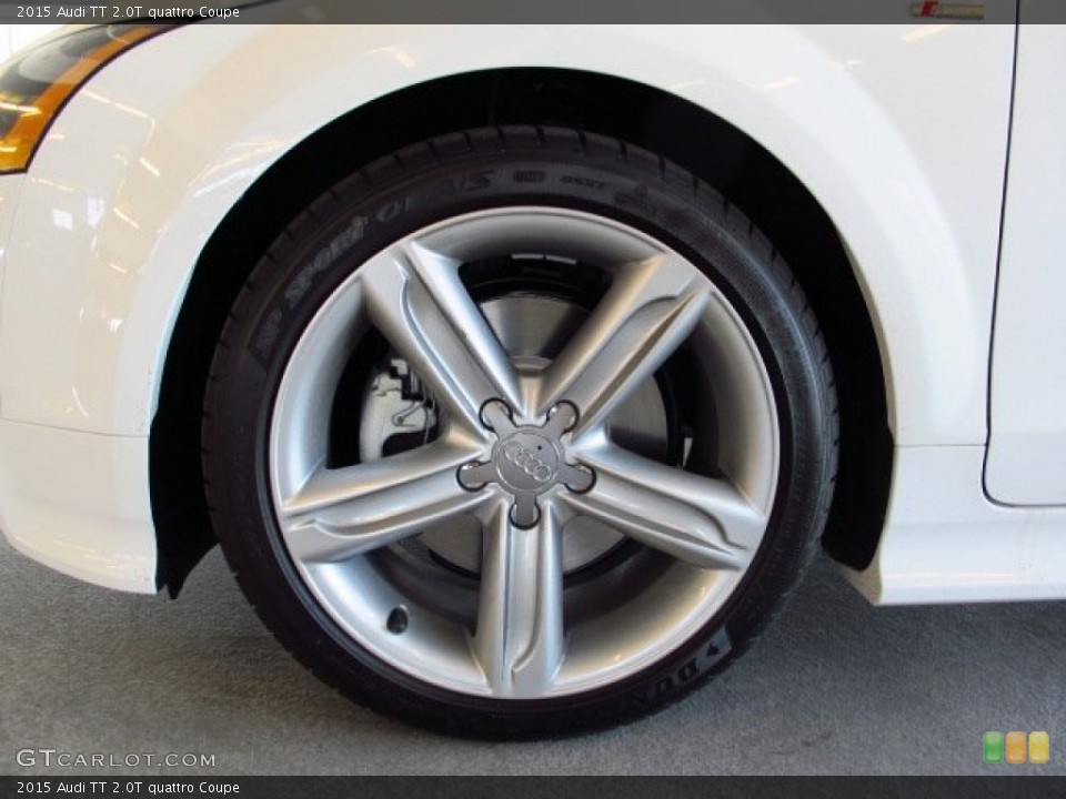 2015 Audi TT 2.0T quattro Coupe Wheel and Tire Photo #91694483