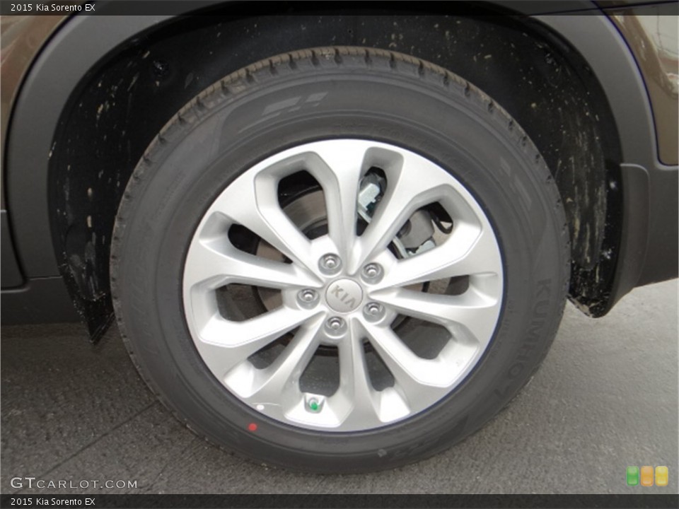 2015 Kia Sorento EX Wheel and Tire Photo #91696634