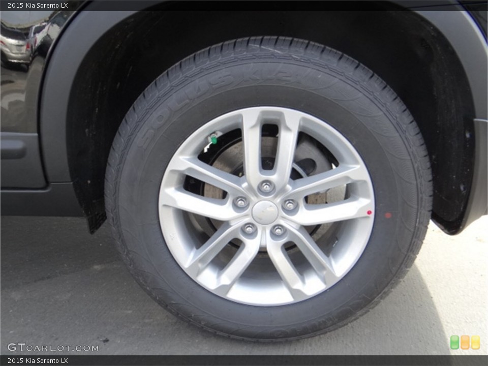2015 Kia Sorento LX Wheel and Tire Photo #91697651