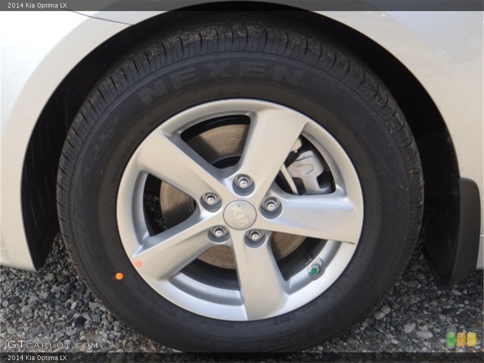 2014 Kia Optima LX Wheel and Tire Photo #91701161