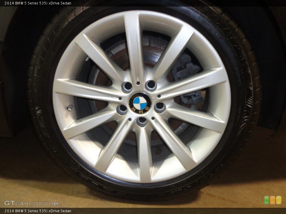 2014 BMW 5 Series 535i xDrive Sedan Wheel and Tire Photo #91708132