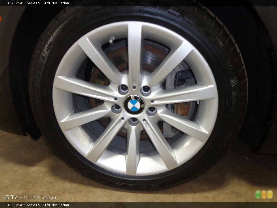 2014 BMW 5 Series 535i xDrive Sedan Wheel and Tire Photo #91708153