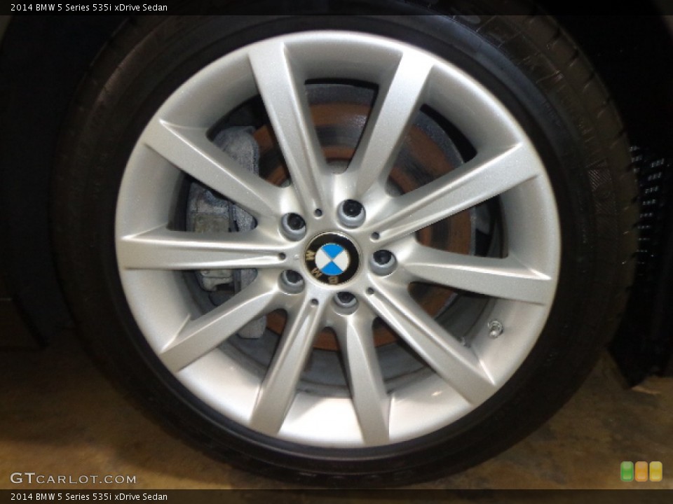 2014 BMW 5 Series 535i xDrive Sedan Wheel and Tire Photo #91708177