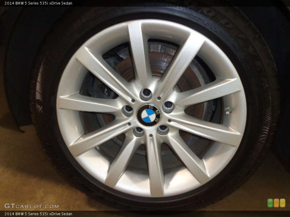 2014 BMW 5 Series 535i xDrive Sedan Wheel and Tire Photo #91708204