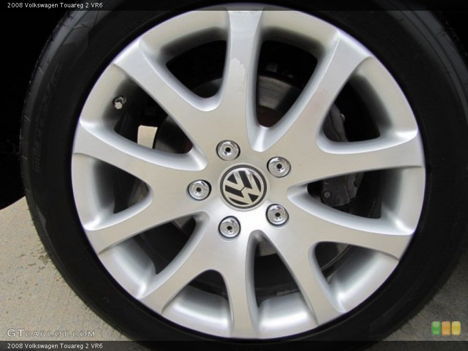 2008 Volkswagen Touareg 2 VR6 Wheel and Tire Photo #91714354