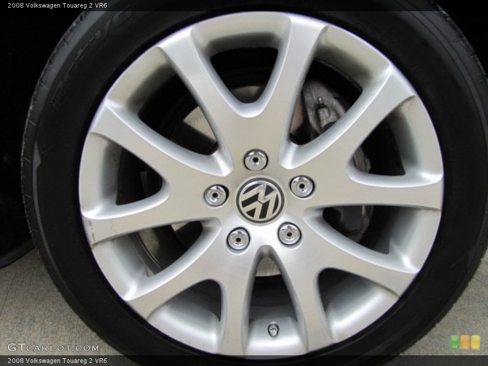 2008 Volkswagen Touareg 2 VR6 Wheel and Tire Photo #91714375