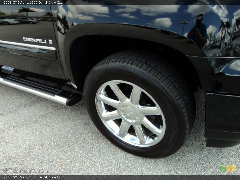 2008 GMC Sierra 1500 Denali Crew Cab Wheel and Tire Photo #91719163