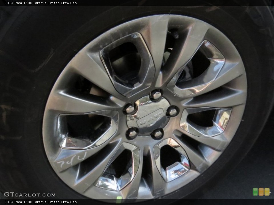 2014 Ram 1500 Laramie Limited Crew Cab Wheel and Tire Photo #91728661
