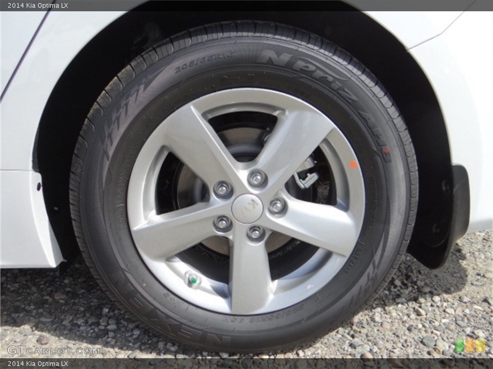 2014 Kia Optima LX Wheel and Tire Photo #91729072