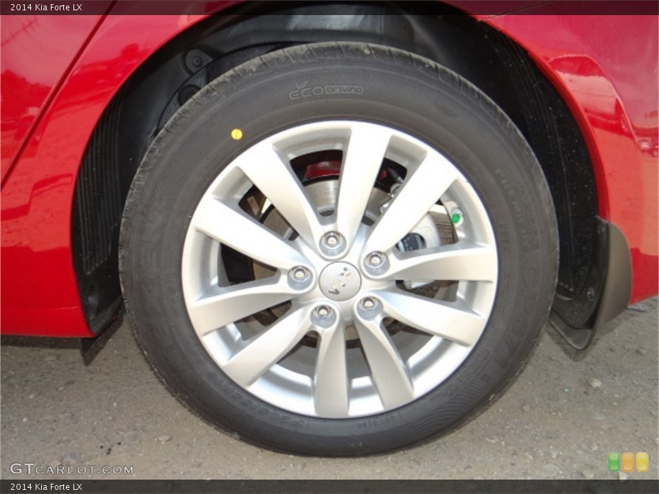 2014 Kia Forte LX Wheel and Tire Photo #91733395