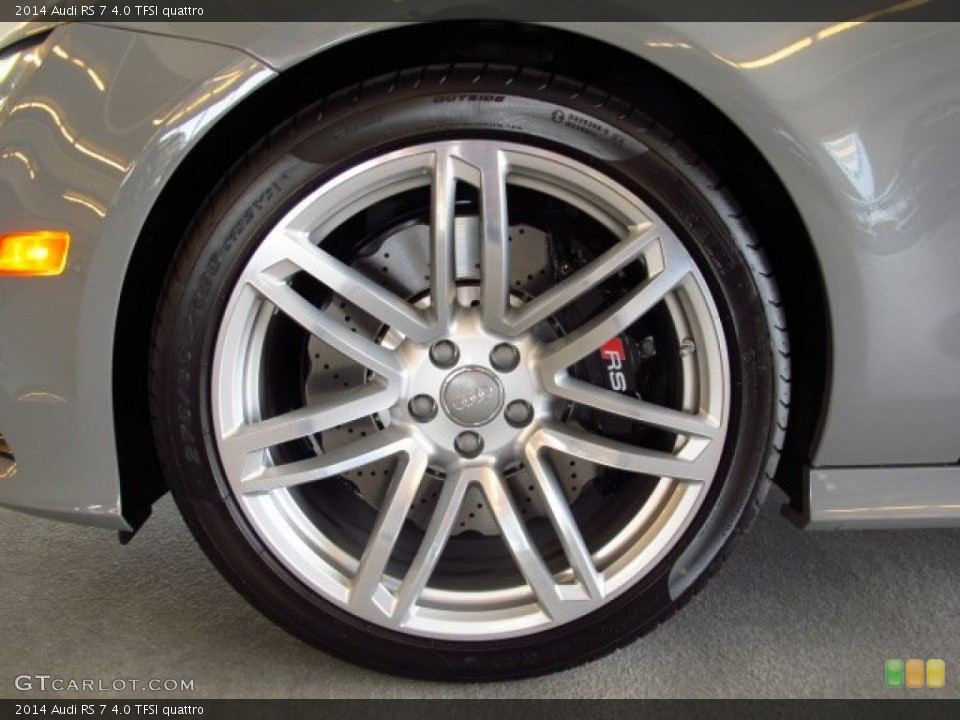 2014 Audi RS 7 4.0 TFSI quattro Wheel and Tire Photo #91735855