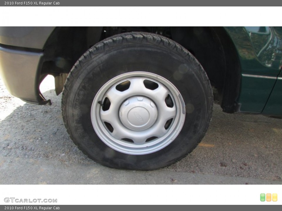 2010 Ford F150 XL Regular Cab Wheel and Tire Photo #91740391