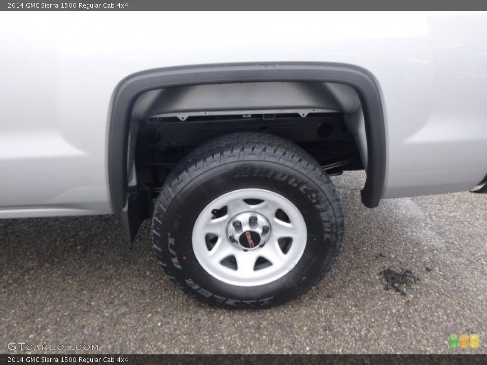 2014 GMC Sierra 1500 Regular Cab 4x4 Wheel and Tire Photo #91745002