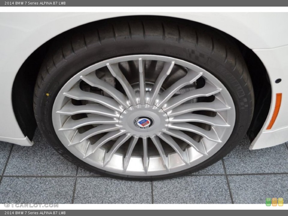 2014 BMW 7 Series ALPINA B7 LWB Wheel and Tire Photo #91753583