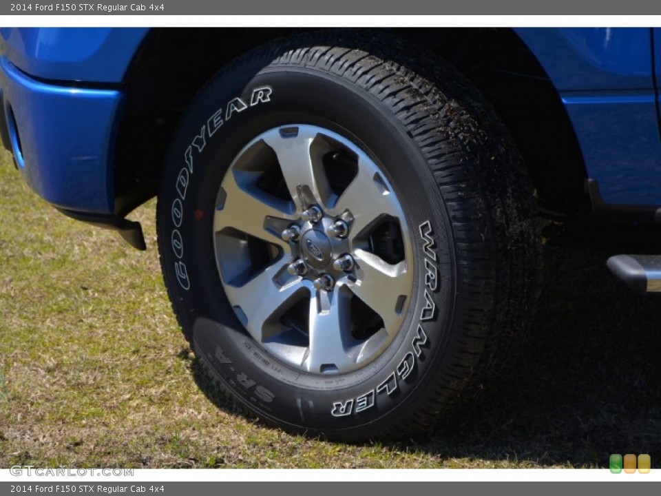 2014 Ford F150 STX Regular Cab 4x4 Wheel and Tire Photo #91760510