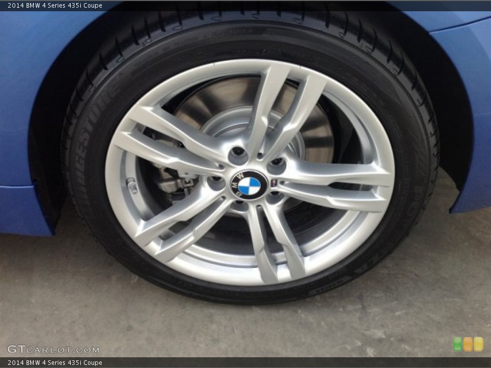 2014 BMW 4 Series 435i Coupe Wheel and Tire Photo #91771313