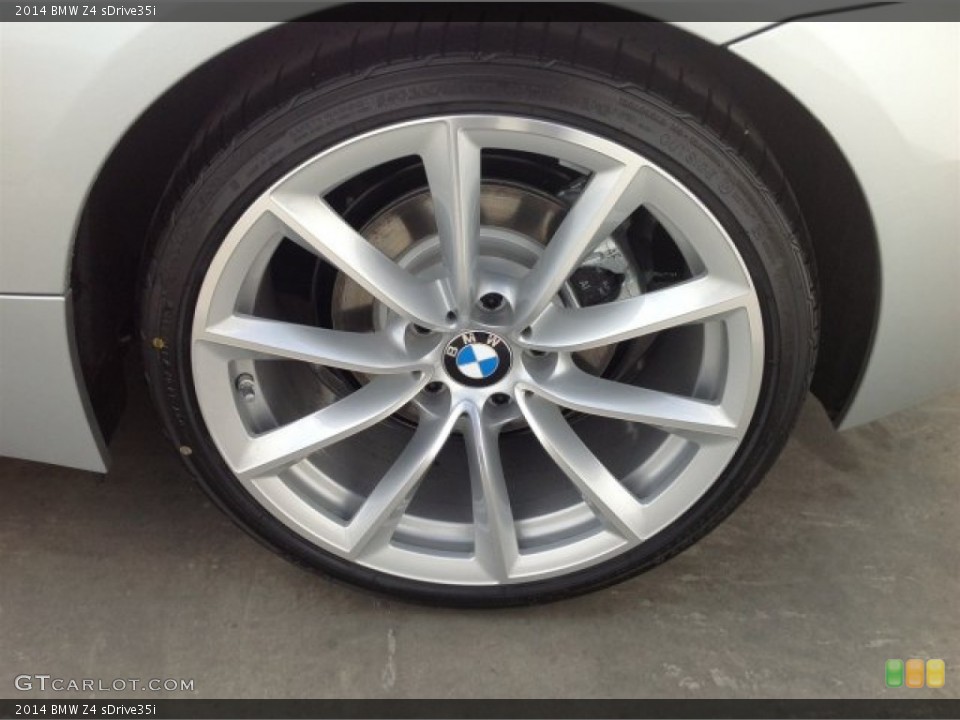 2014 BMW Z4 sDrive35i Wheel and Tire Photo #91771483