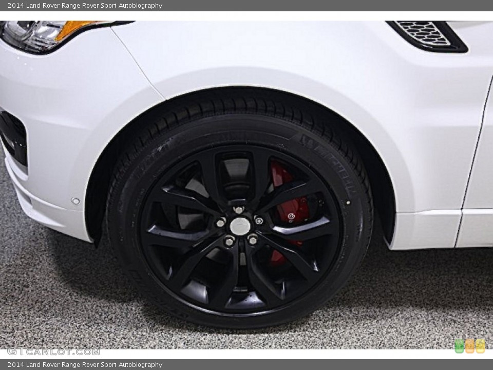2014 Land Rover Range Rover Sport Autobiography Wheel and Tire Photo #91778975