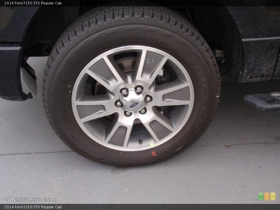 2014 Ford F150 STX Regular Cab Wheel and Tire Photo #91778993