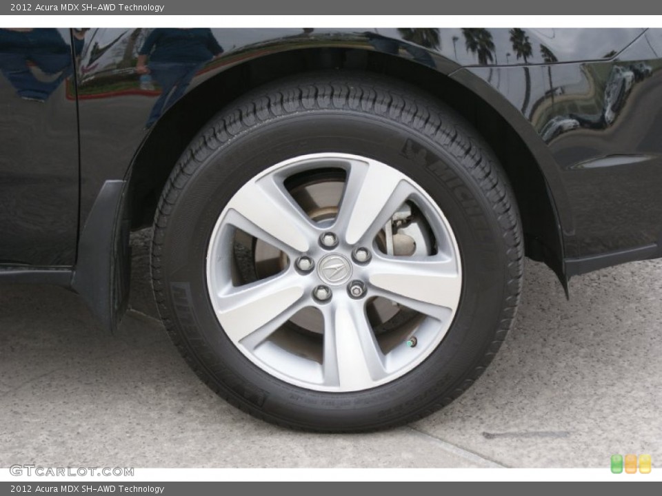 2012 Acura MDX SH-AWD Technology Wheel and Tire Photo #91783850