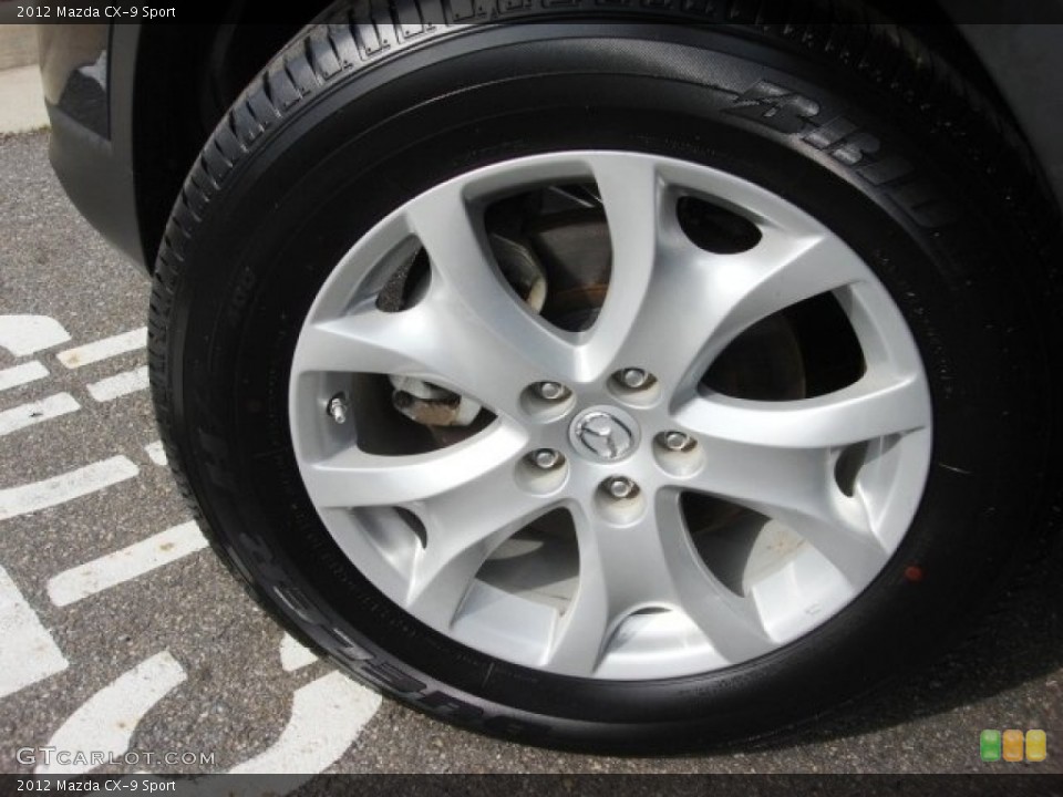 2012 Mazda CX-9 Sport Wheel and Tire Photo #91785128