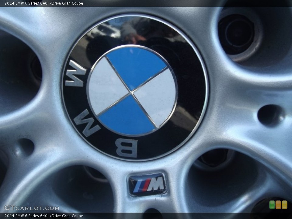 2014 BMW 6 Series 640i xDrive Gran Coupe Wheel and Tire Photo #91787999