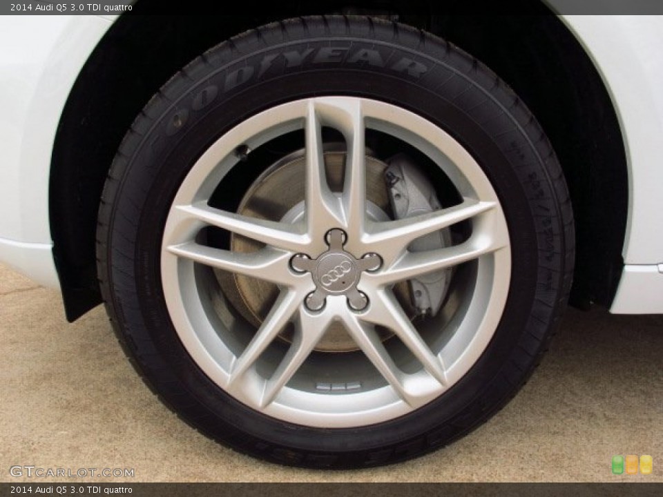 2014 Audi Q5 3.0 TDI quattro Wheel and Tire Photo #91795580