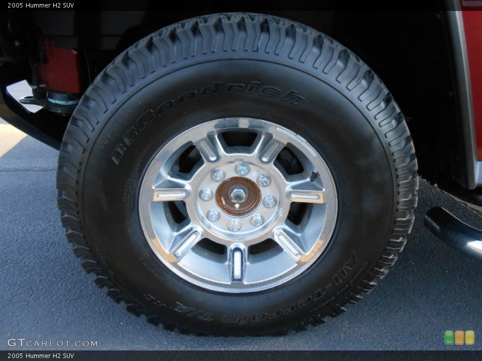 2005 Hummer H2 SUV Wheel and Tire Photo #91799546