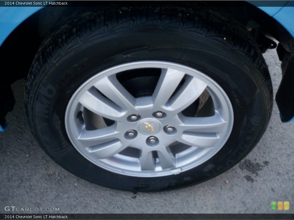 2014 Chevrolet Sonic LT Hatchback Wheel and Tire Photo #91820249